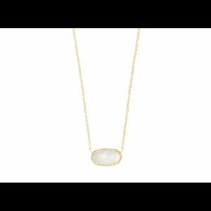 Kendra Scott pendant necklace in gold and ivory